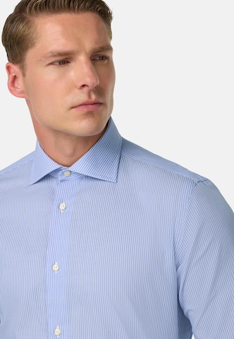 Boggi Milano Regular Fit Hemd in Blau