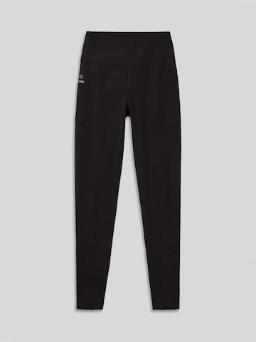 Tommy Life Skinny Legginsy 'Gamaschen' w kolorze czarny: przód