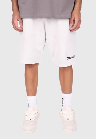 Dropsize - Loosefit Calças em cinzento: frente