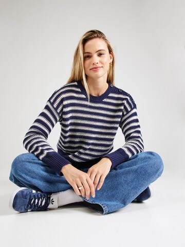 UNITED COLORS OF BENETTON Sweter w kolorze niebieski