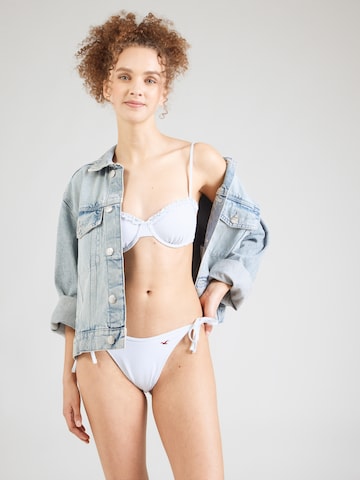 HOLLISTER Tričkové Bikinový top - Modrá