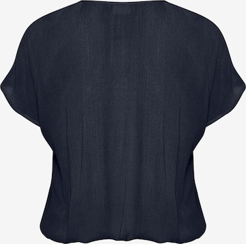 KAFFE CURVE Blouse 'Ami Stanley' in Blauw