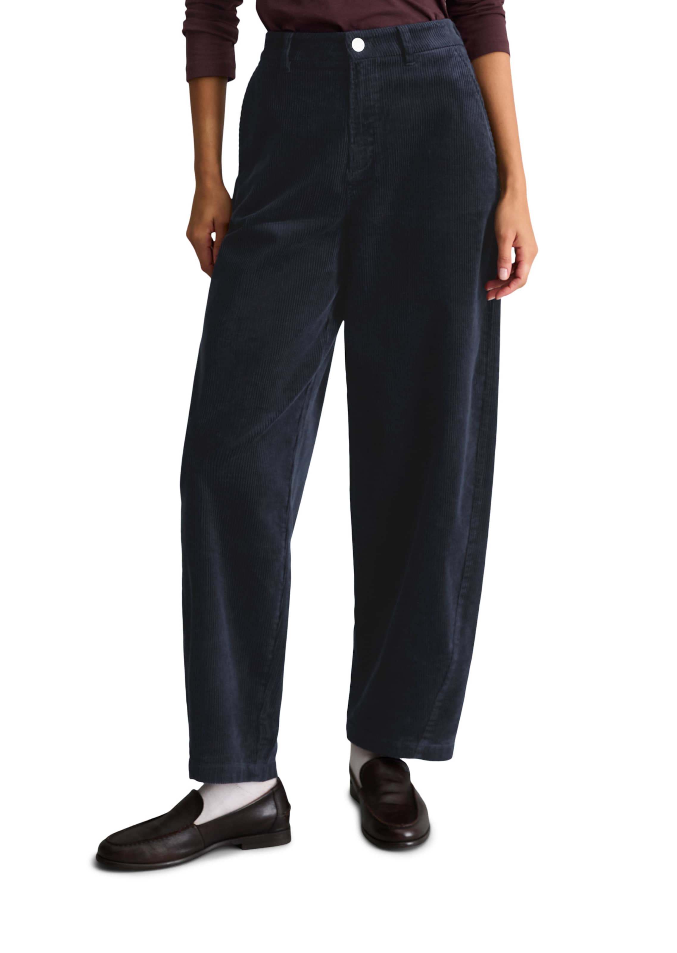 Marc O'Polo DENIM Vat Broek 'Airin' in Blauw: voorkant
