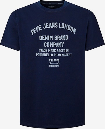 Pepe Jeans Shirt 'CURTIS' in Blauw: voorkant