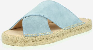 espadrij l´originale Mules 'CROISETTE' in Blue: front