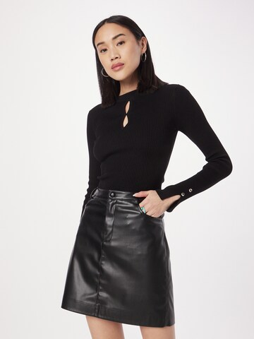 River Island Pullover in Schwarz: predná strana