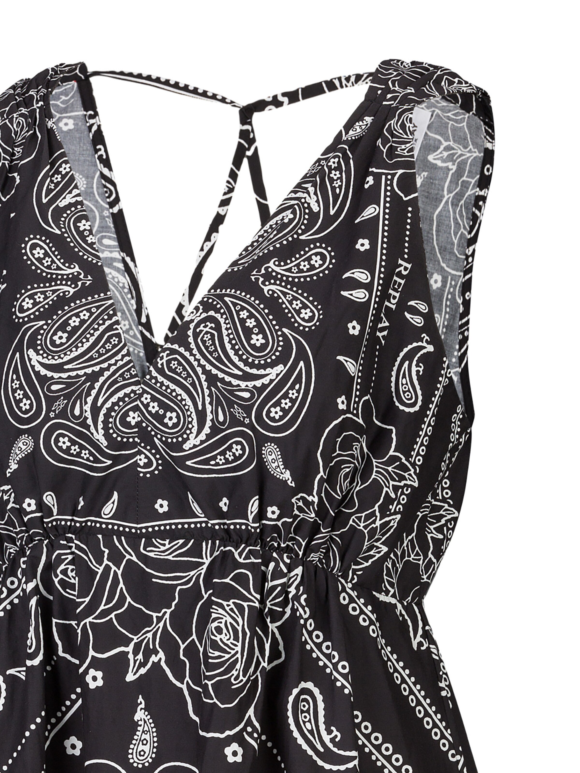 REPLAY Sommerkleid in Weiß