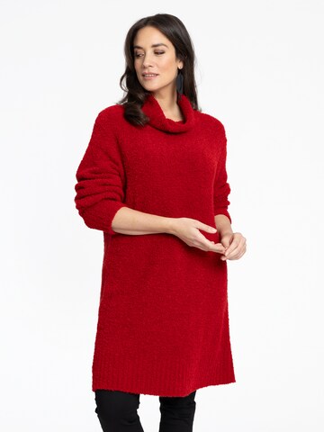 YOEK Pullover in Rot: Vorderseite