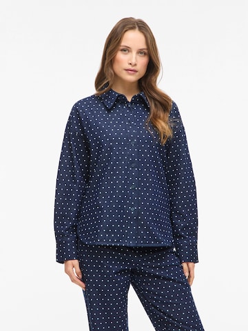 Chemisier VILA en bleu : devant