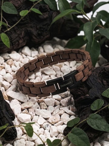 Holzwerk - Pulsera 'NEBELSEE' en marrón
