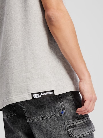 Débardeur ' TANKTOP MIT BOX-LOGO ' KARL LAGERFELD JEANS en gris