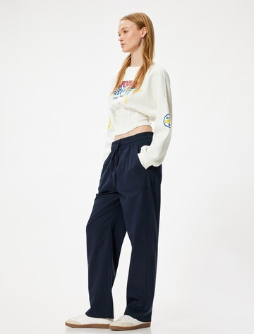 Koton Loose fit Trousers in Blue