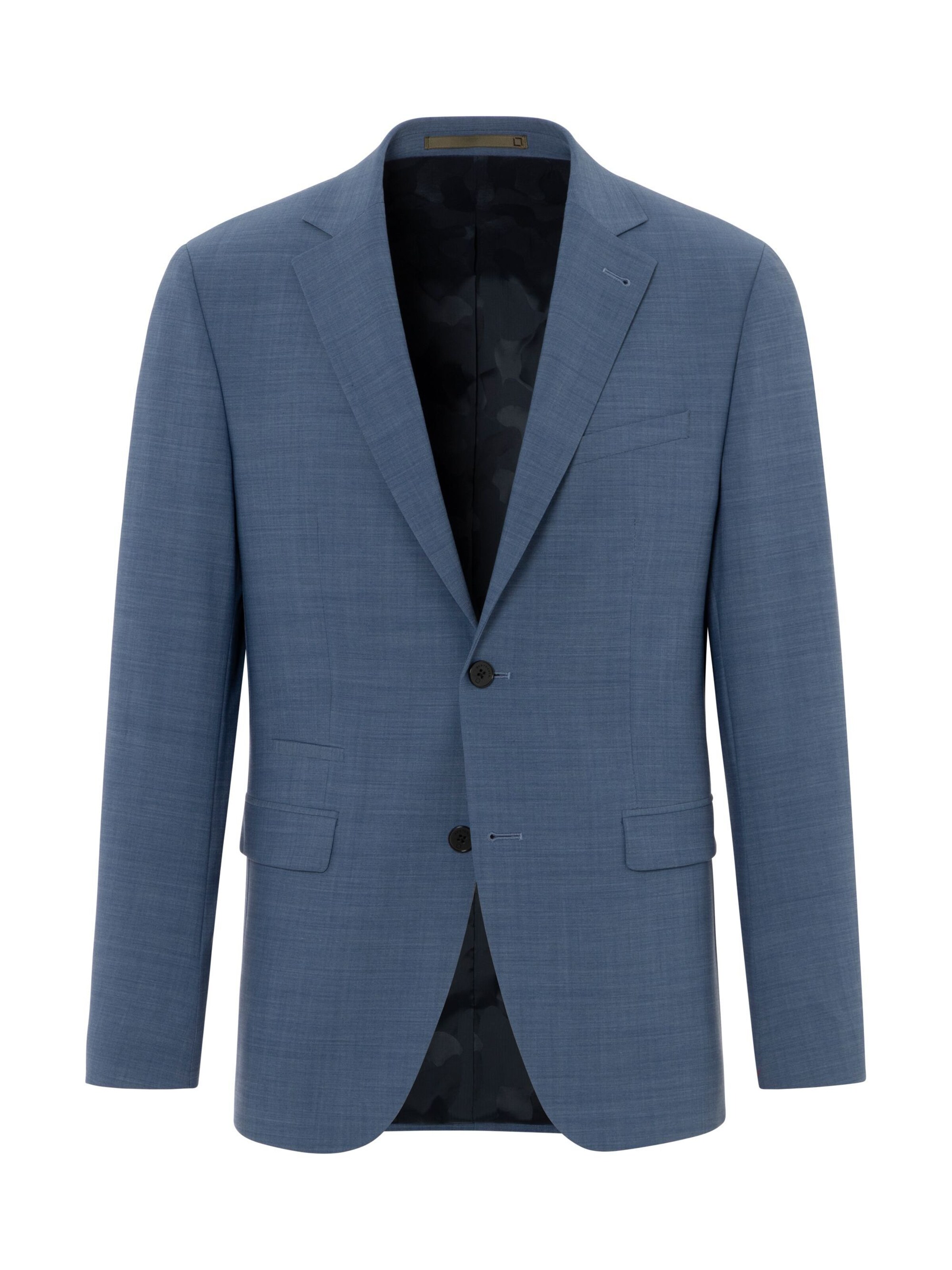 BENVENUTO Slim fit Business blazer 'Salvi' in Blue: front