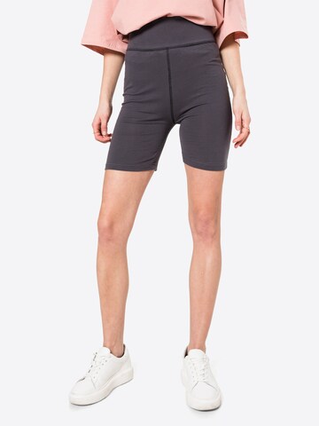 Public Desire Skinny Kalhoty – šedá: přední strana