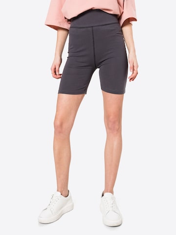 Public Desire Skinny Shorts in Grau: predná strana