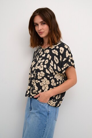 Kaffe Blouse in Zwart: voorkant