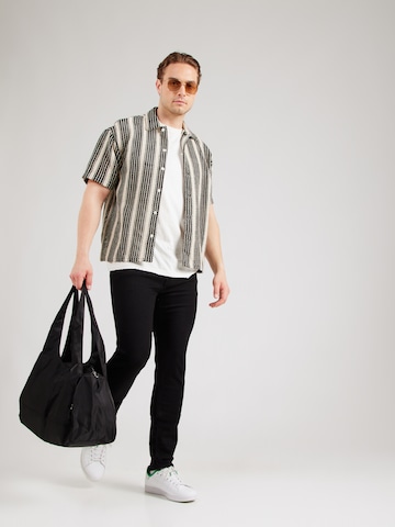 JACK & JONES Слим Джинсы 'JJIGlenn JJOriginal' в Черный