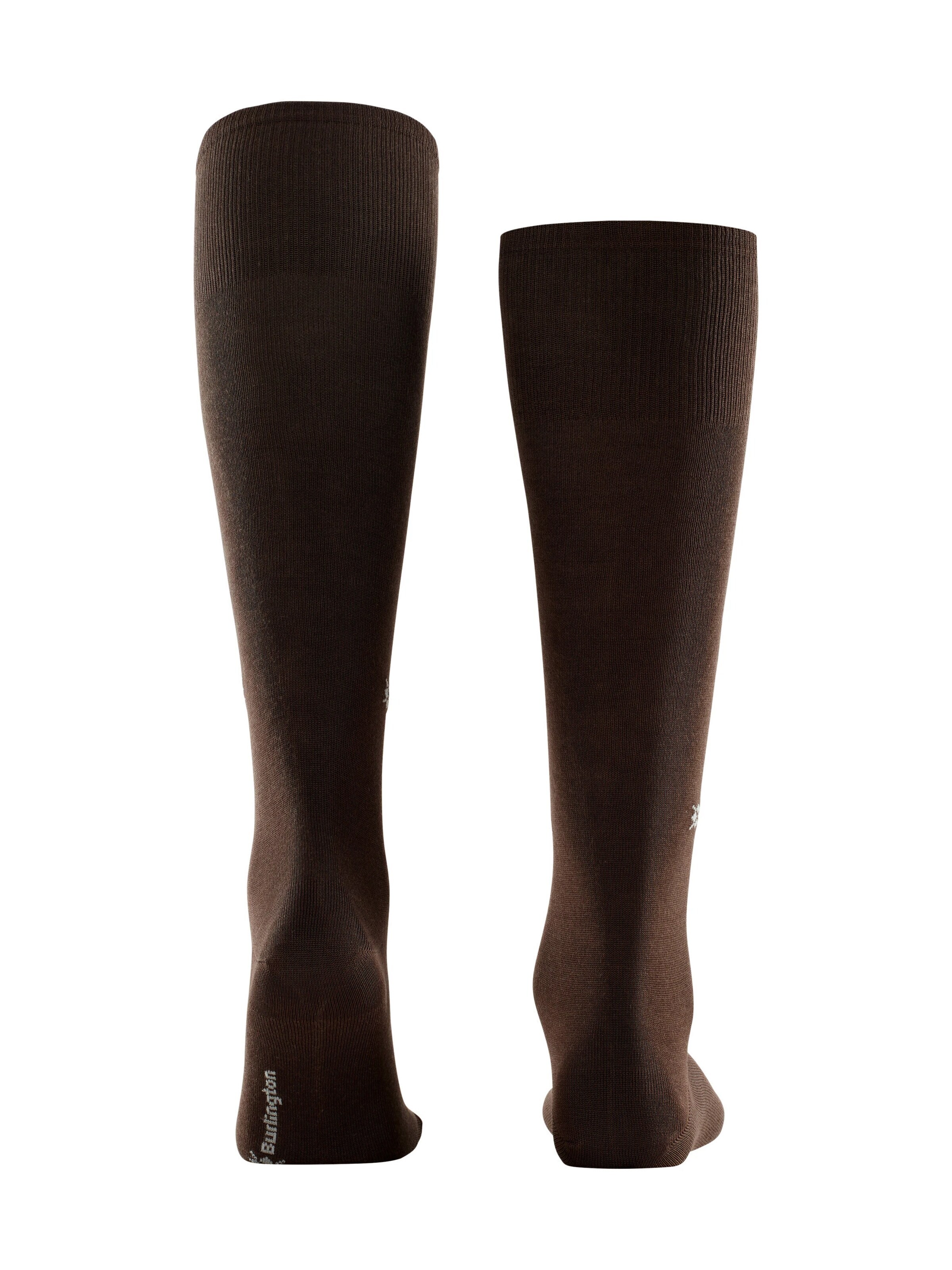 BURLINGTON Knee High Socks 'Dublin' in Brown
