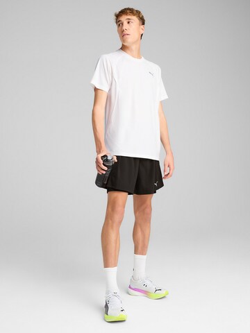 PUMA Функциональная футболка 'RUN VELOCITY' в Белый