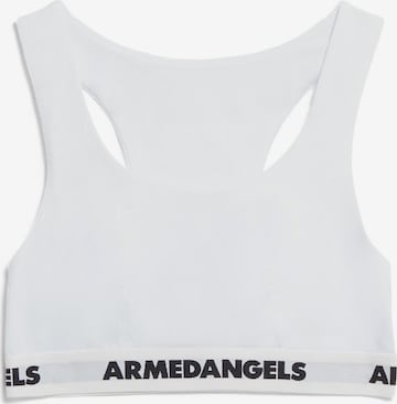 ARMEDANGELS BH ' TONJAA ' in Weiß: Vorderseite
