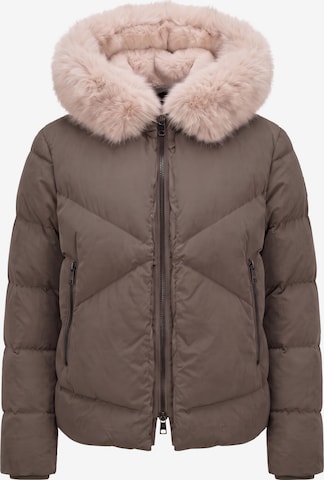 BLONDE No. 8 Jacke 'SNOW 316' in Braun: Vorderseite