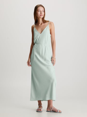 Robe Calvin Klein en vert : devant