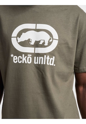 Ecko Unlimited Koszulka 'John Rhino' w kolorze zielony