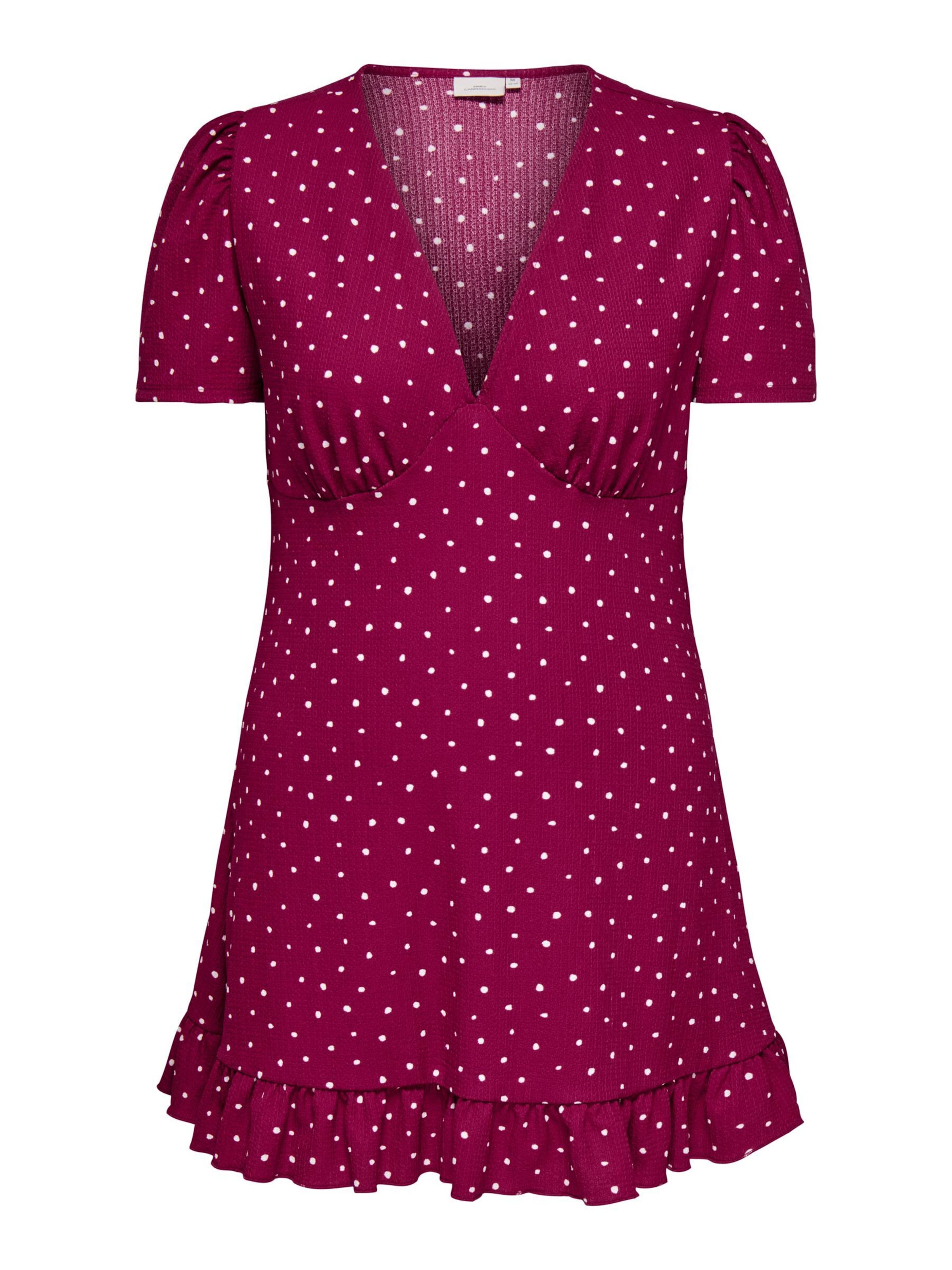 ONLY Carmakoma - Vestido de verano 'CARBill' en rojo: frente