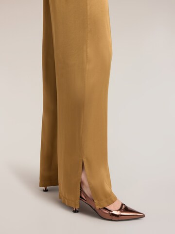 Wide Leg Pantalon MOTIVI en beige