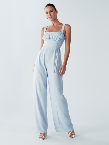 BWLDR Jumpsuit 'Orchid' in Blue: front