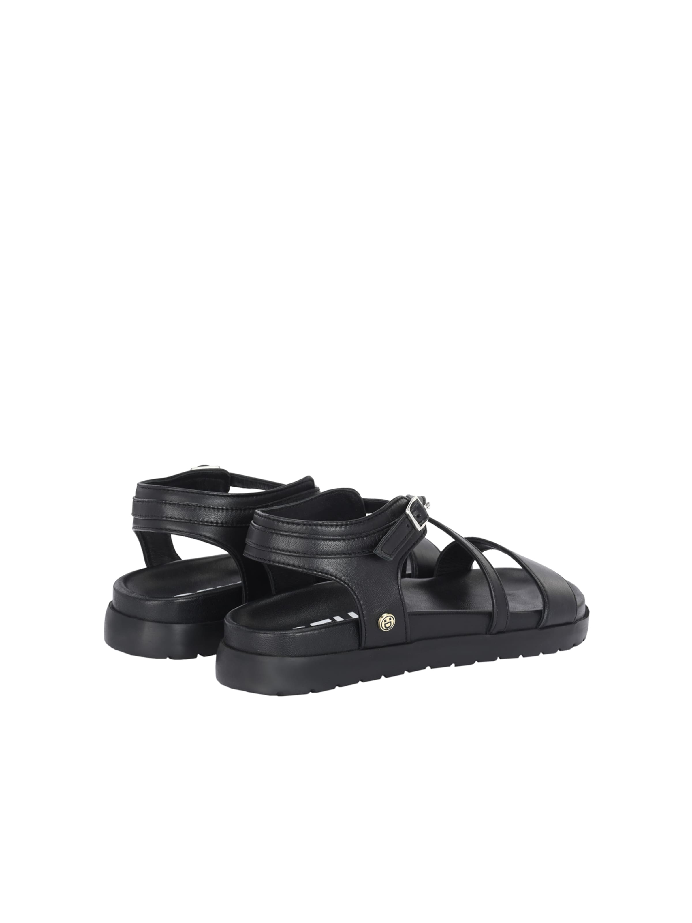 FREUDE Sandalen met riem 'AMELINE' in Zwart