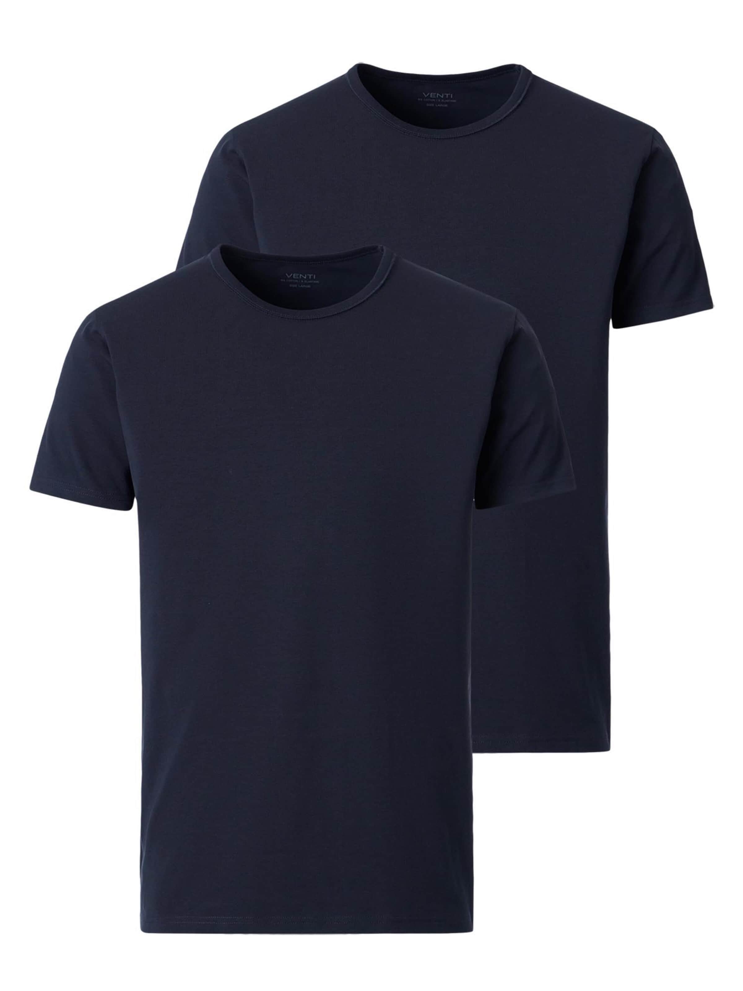 VENTI Shirt 'Basic'‌‌‌‌‌‌‌‌ in Blau: Vorderseite