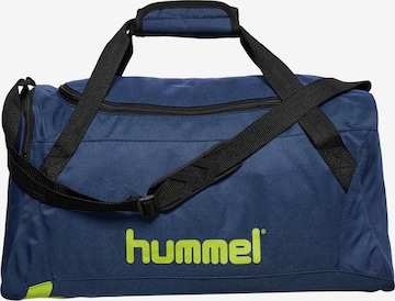 Sac de sport Hummel en bleu : devant