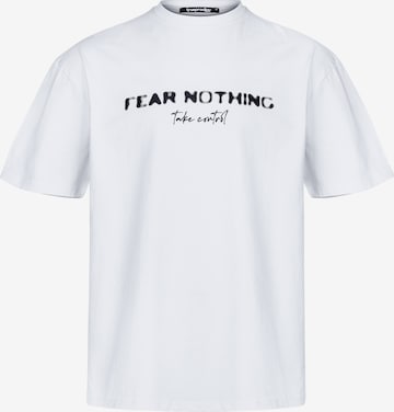 trueprodigy - Camiseta 'Noa F' en blanco: frente