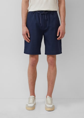 s.Oliver Loosefit Shorts 'Detroit' in Blau