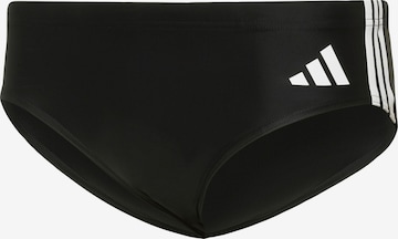 Maillot de bain de sport ADIDAS PERFORMANCE en noir : devant