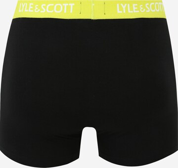 Lyle & Scott Boxershorts 'MILLER' in Schwarz