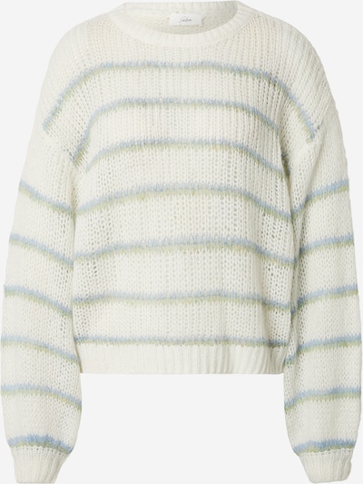 Sálea Pulover u zelena / bijela, Pregled proizvoda