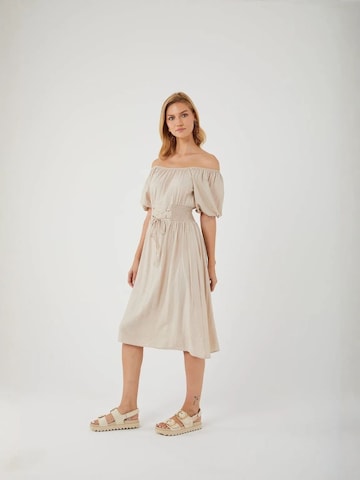 MixRay - Vestido em bege