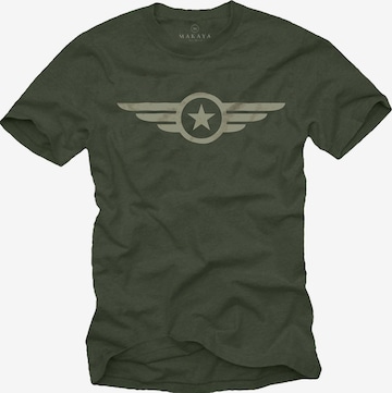 MAKAYA Shirt in Green: front