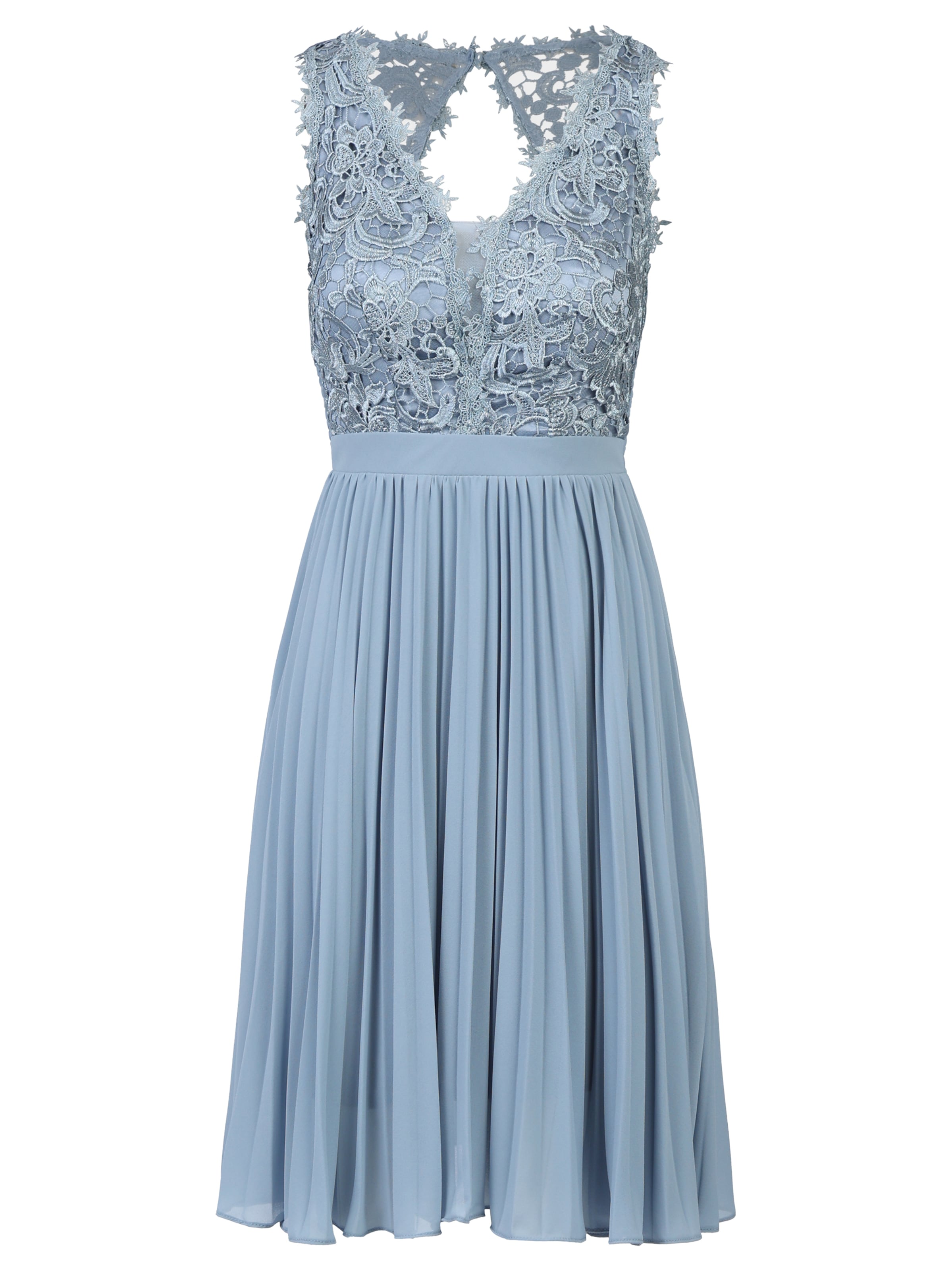 KraimodKoktel haljina - plava boja: prednji dio