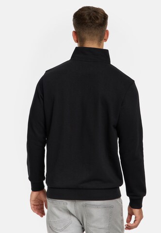 INDICODE JEANS Sweatshirt 'Brandt' in Zwart