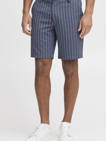 !Solid Regular Chino 'AMUR' in Blauw