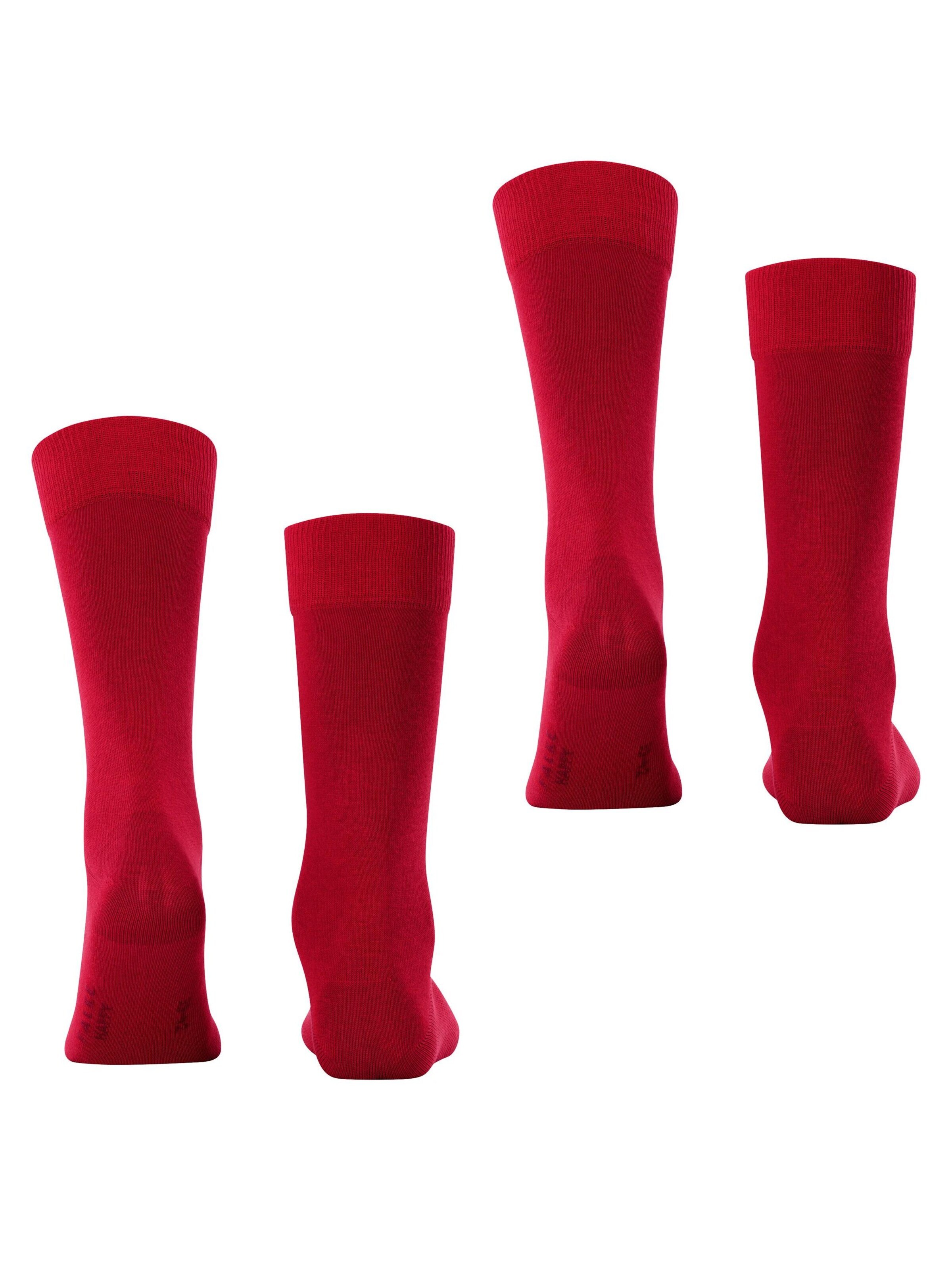 FALKE Socken 'Happy 2-Pack'‌‌‌‌‌‌‌‌‌‌ in Rot