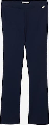 TOM TAILOR - Flared Leggings em azul: frente