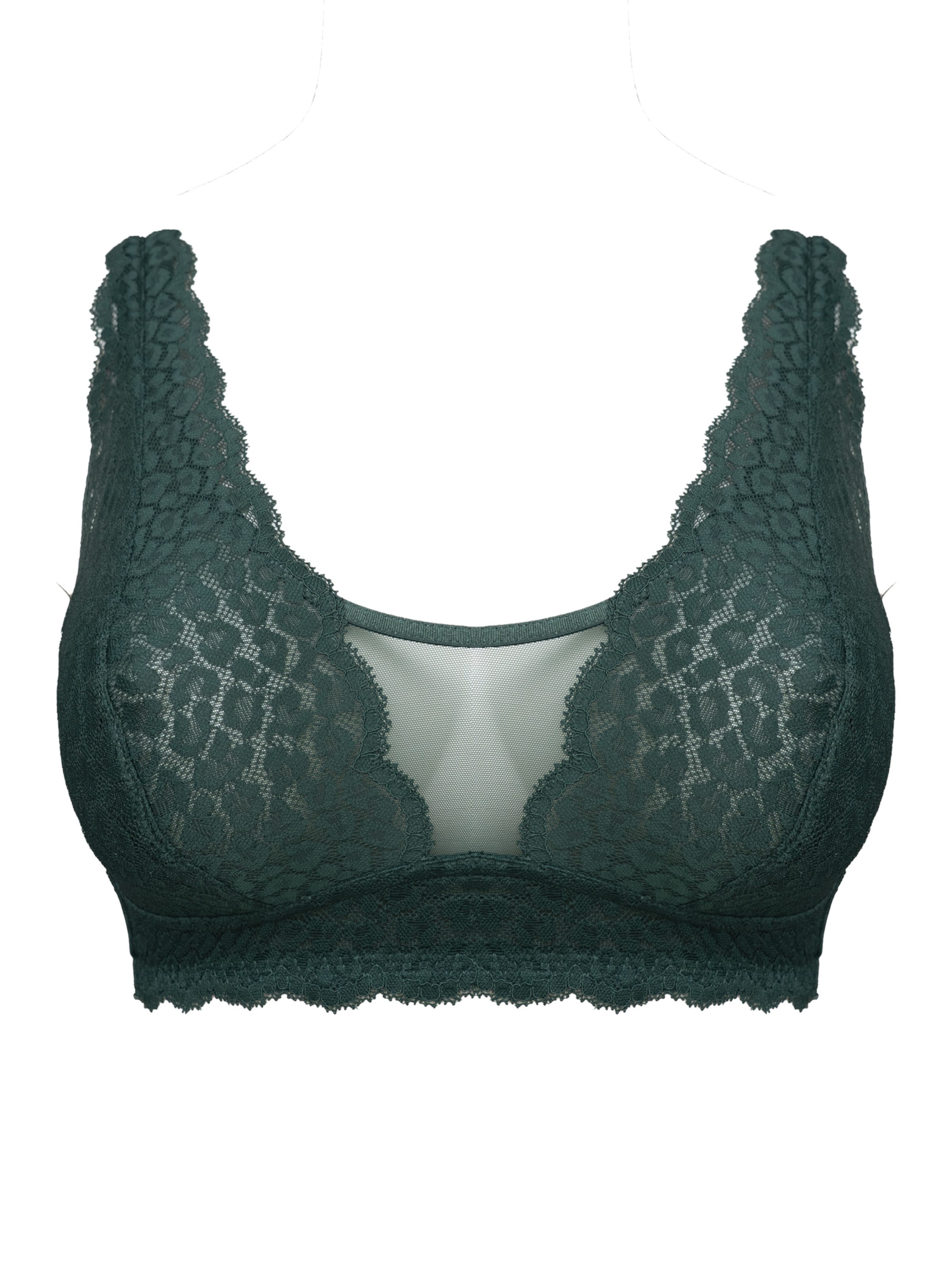 SugarShape T-Shirt BH &#x27;Elva&#x27; in Grün: Vorderseite