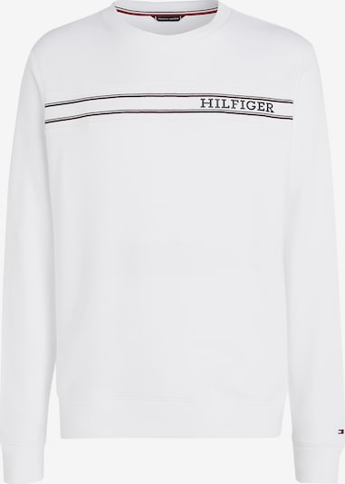 TOMMY HILFIGER Sweat-shirt en bourgogne / noir / blanc, Vue avec produit