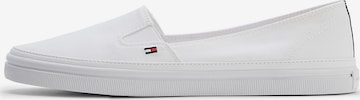 TOMMY HILFIGER Slip-Ons 'Essential' in White: front