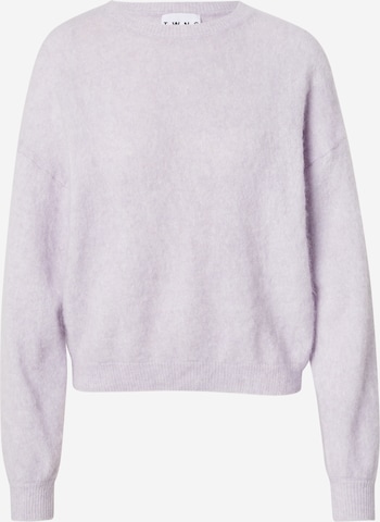 TWNS THE LABEL Pullover 'Westminster' in Lila: Vorderseite