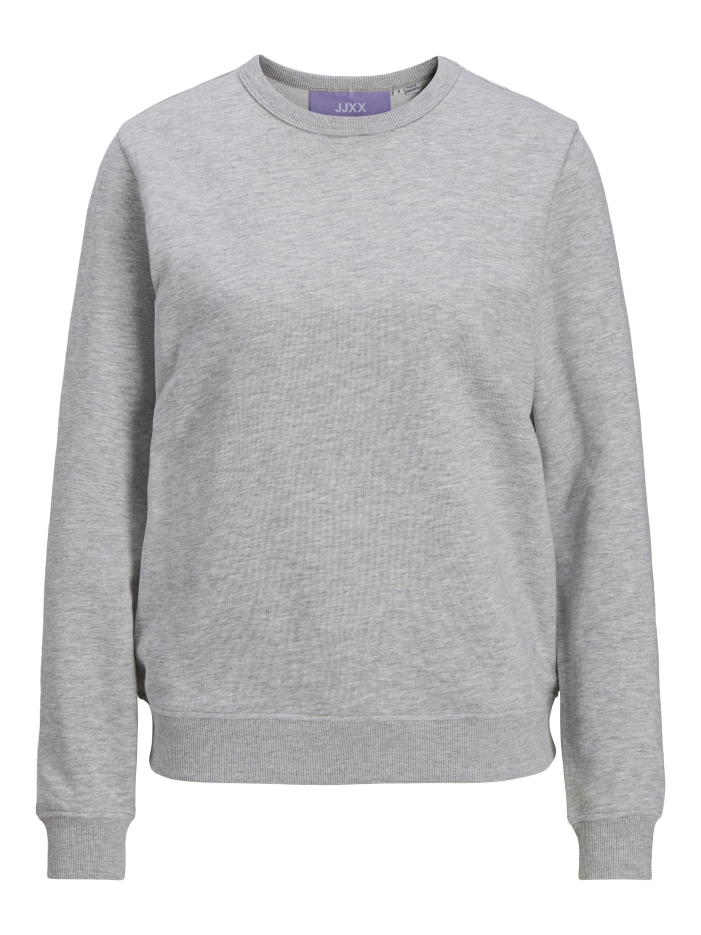 JJXX Sweatshirt 'JXMADI' in Grijs: voorkant
